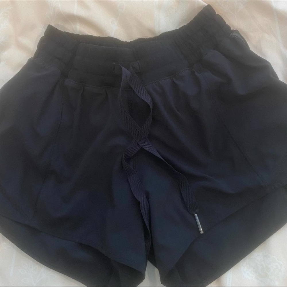 Women's Black Athletic Shorts